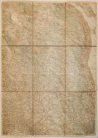 Zara térkép 57x40 cm