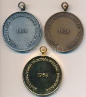 1958. "5 Éves Önkéntes Tűzoltói Szolgálatért / Belügyminisztérium Országos Tűzrendészeti Paranc...