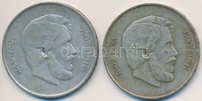 1947. 5Ft Ag "Kossuth" (2x) T:2-,3