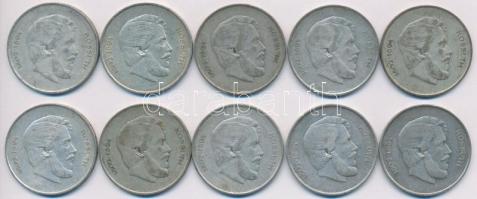 1947. 5Ft Ag "Kossuth" (10x) T:2-,3