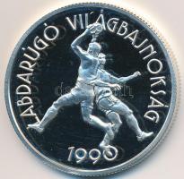 1989. 500Ft Ag "1990. Labdarúgó VB - 2 játékos" T:PP felületi karc