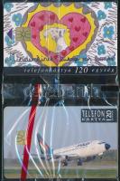 1992-99 MALÉV telefonkártya, bontatlan, 120 egység+ Mindenkinek Szüksége van szeretetre! telefonkártya, bontatlan, 120 egység