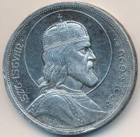 1938. 5P Ag &quot;Szent István&quot; T:2,2- ph. patina Adamo P8.1