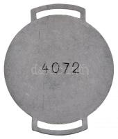 ~1947. "Nyomozó - Magyar Államrendőrség" sorszámozott "4072" fém jelvény (50-41m...