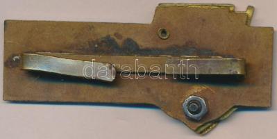 ~1960-1970. "1. Osztályú Híradó technikusi" zománcozott fém jelvény T:2-