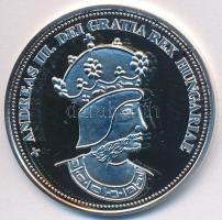 DN "Királyi koronák / 1909. 5K - III. András" Ag emlékérem tanúsítvánnyal (20g/0.999/38,61...