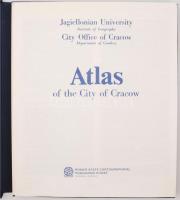 Atlas miasta Krakowa. Atalas of the City of Cracow. Warszawa - Wrocław, 1988, Państwowe Przedsiębior...