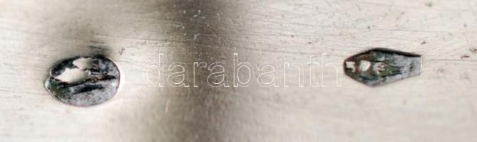 Ezüst (Ag.) kisváza, jelzett, m: 15 cm, nettó 66 g