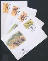 2000 WWF varánusz sor Mi 2005-2008 4 FDC