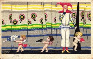 Clown, children, B.K.W.I. 669-4. s: Robert Philippi (EK)