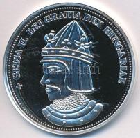 DN "Királyi koronák / 1909. 5K - II. Géza" Ag emlékérem tanúsítvánnyal (20g/0.999/38,61mm)...