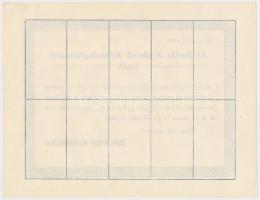 Izsák 1926. "Az Izsáki Népbank Részvénytársulat" kitöltetlen részvénye T:I-