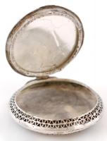 Régi ezüst filigram szelence, Ag. br.:28gr, jelzés nélkül