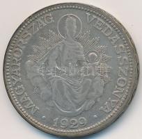 1929. 2P Ag "Madonna" T:2-,3 kis ph.
Adamo P7