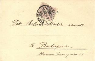 1899 RP signed Philipp & Kramer art postcard Edit. S. Lebel