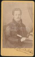 cca 1860  Vitkovits Mihály fénnyomata. Horváth Zsigmond, Eger 7x11 cm
