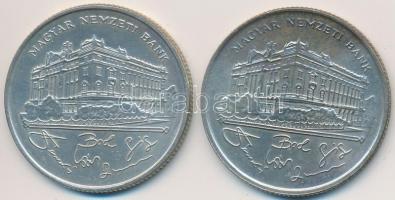 1993. 200Ft Ag "MNB" (2x) T:2,2-