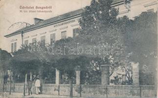 Szeged, Állami Bábaképezde, Grünwald Herman kiadása (kis szakadás / small tear)