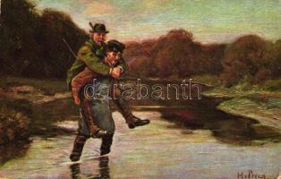 Hunters, humour, K.V.B. Serie 9013. s: H. v. Preen