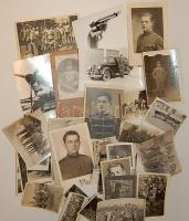 34 db katonai fotó cca 1910-1950
