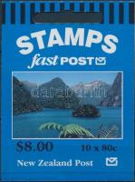 Forgalmi bélyegfüzet, Definitive stamp booklet