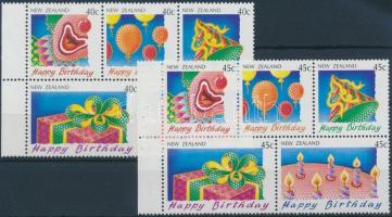 Greeting Stamp 2 diff stamp booklet sheet, Üdvözlőbélyeg 2 klf bélyegfüzetlap