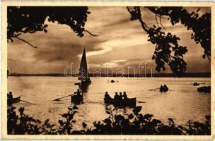 Balaton, naplementi hangulat (EK)