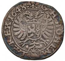 Csehország / történelmi tartomány 1648. 3kr Ag "III. Ferdinánd" Prága (1.5g) T:2- patina
B...