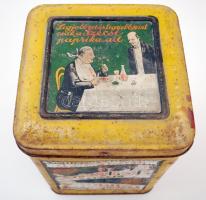 Szécsi-féle szegedi édes nemes paprika, nagyméretű fém reklámdoboz