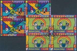 Education set blocks of 4, Oktatás sor négyestömbökben