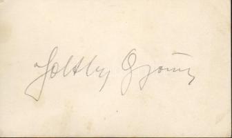 Solthy György színész-operetténekes aláírása