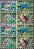 Endangered animals block of 8, Veszélyeztetett állatok nyolcastömb