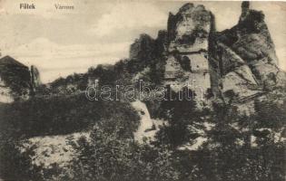 Fülek, várrom / castle ruins (fa)