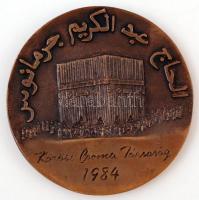 Gál András (1951-) Germanus Gyula 1884-1979, Körösi Csoma Társaság 1984 emlékplakett, bronz, jelzett...