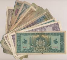 30db-os vegyes magyar pengő bankjegy tétel T:vegyes