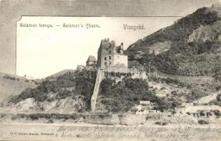 Visegrád, Salamon tornya; Divald Károly (fa)