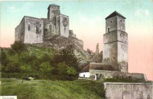 Trencsén, vár, Gansel Lipót kiadása / castle