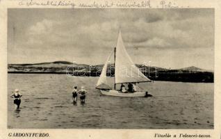 Gárdonyfürdő, vitorlás, Velencei tó