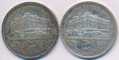 1992. 200Ft Ag "MNB" (2x) T:2,2- oxidáció