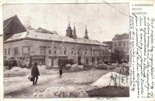 Budapest V. Kegyesrendiek épülete, Barhó Ferenc üzlete, Mozgó mozi, Világ Panorama üzlet (b)