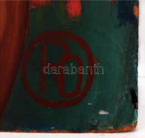 RD jelzéssel: Tükör előtt, olaj, fa, 63,5×47 cm