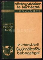 Urbányi Jenő: Gyümölcsfák betegségei. Bp., 1935, A Növényvédelem és Kertészet kiadása (Növényvédelem és kertészet könyvtára 1.). Papírkötésben, jó állapotban.