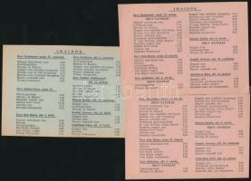 1963-1969 3 db kitöltött belépőjegy a Kazinczy utcai zsinagógába (2 db férfi, 1 db női)