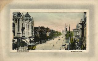 Debrecen, Kossuth utca, villamos (fl)