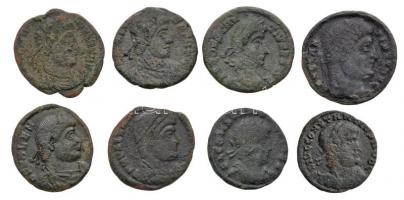 Római Birodalom 8db kis bronzpénz T:vegyes Roman Empire 8pcs of small bronze coins C:mixed