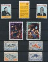 1965-1969 26 stamps with sets 1965-1969 26 db bélyeg, közte teljes sorok 4 lapos kis berakóban