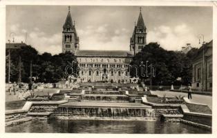 Pécs - 15 db városképes lap főként a 40-es évekből, vegyes minőségű