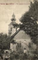 Gyúró-Kuldó, Gjuro Kuldo; Református templom és paplak / calvinist church, parsonage
