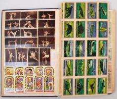 Kis berakó magyar gyufacímke  komplett sorokkal, két óriással cca 1960