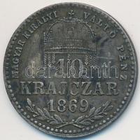 1869KB 10Kr Ag "Ferenc József" T:2,2-
Adamo M10.1